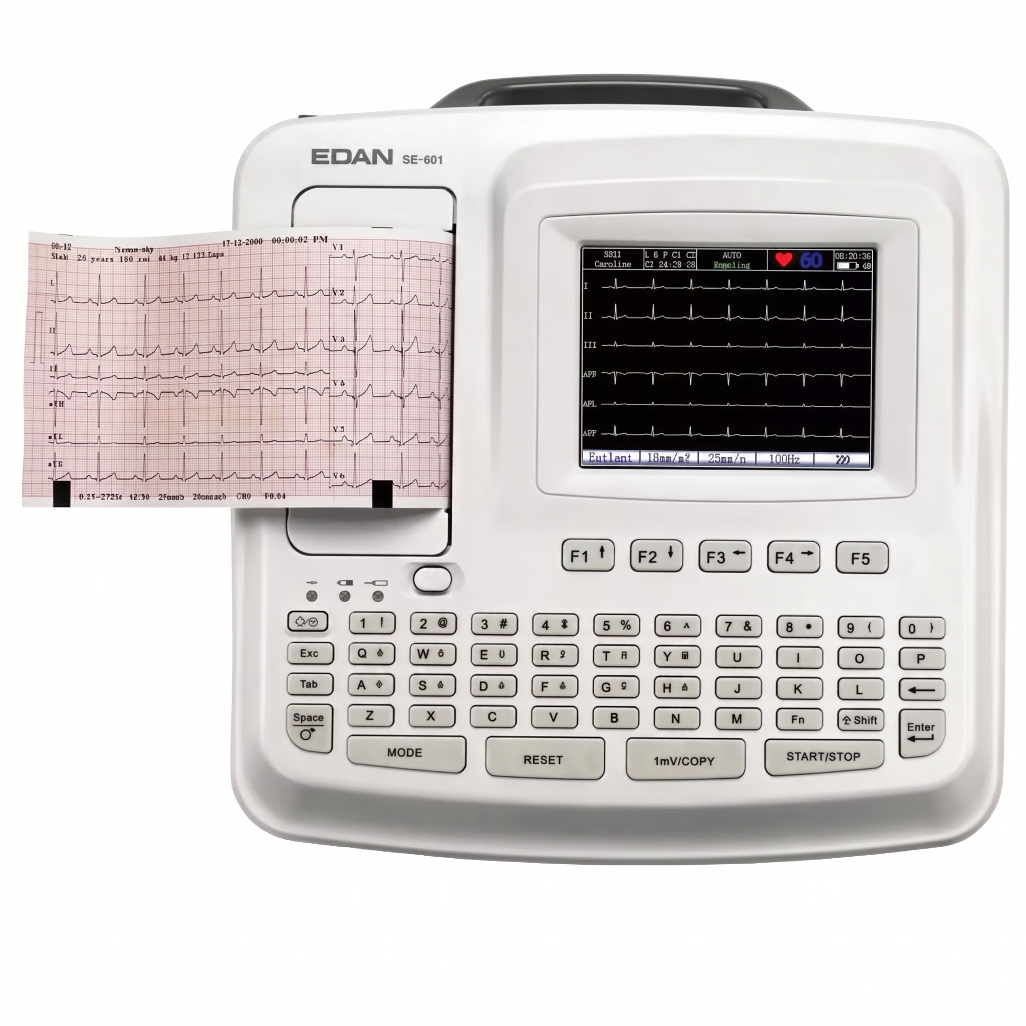 Electrocardiógrafo Edan SE601C