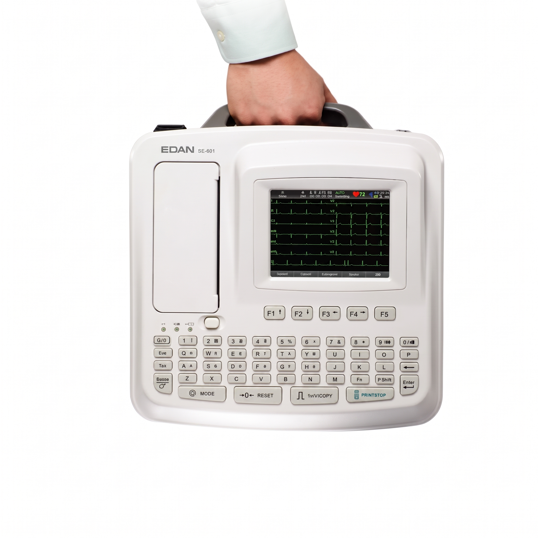 Electrocardiógrafo Edan SE601C