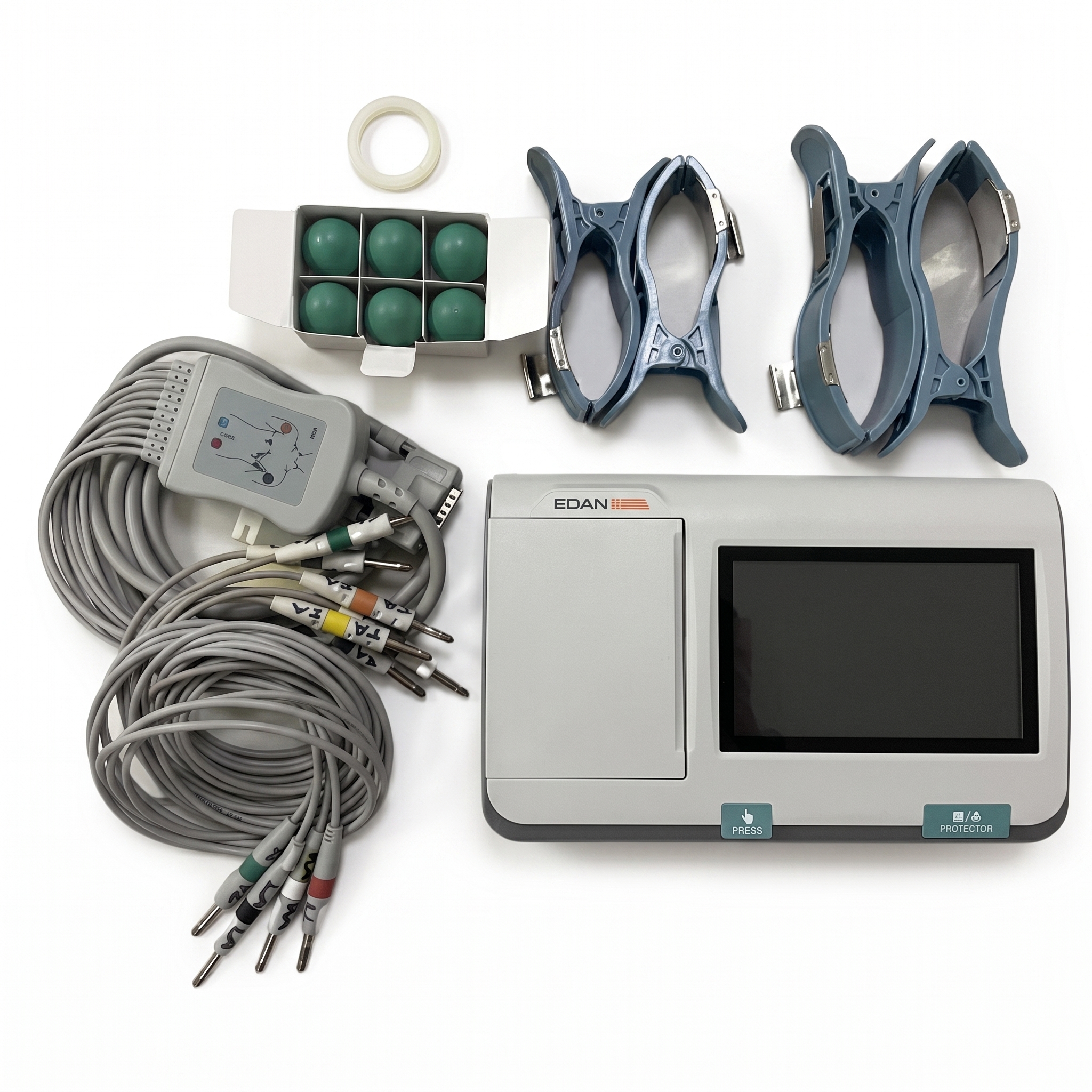 Electrocardiógrafo Edan SE301 Pantalla tactil