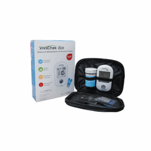 Glucómetro Vivacheck Eco + 10 Tiras + 10 Lancetas