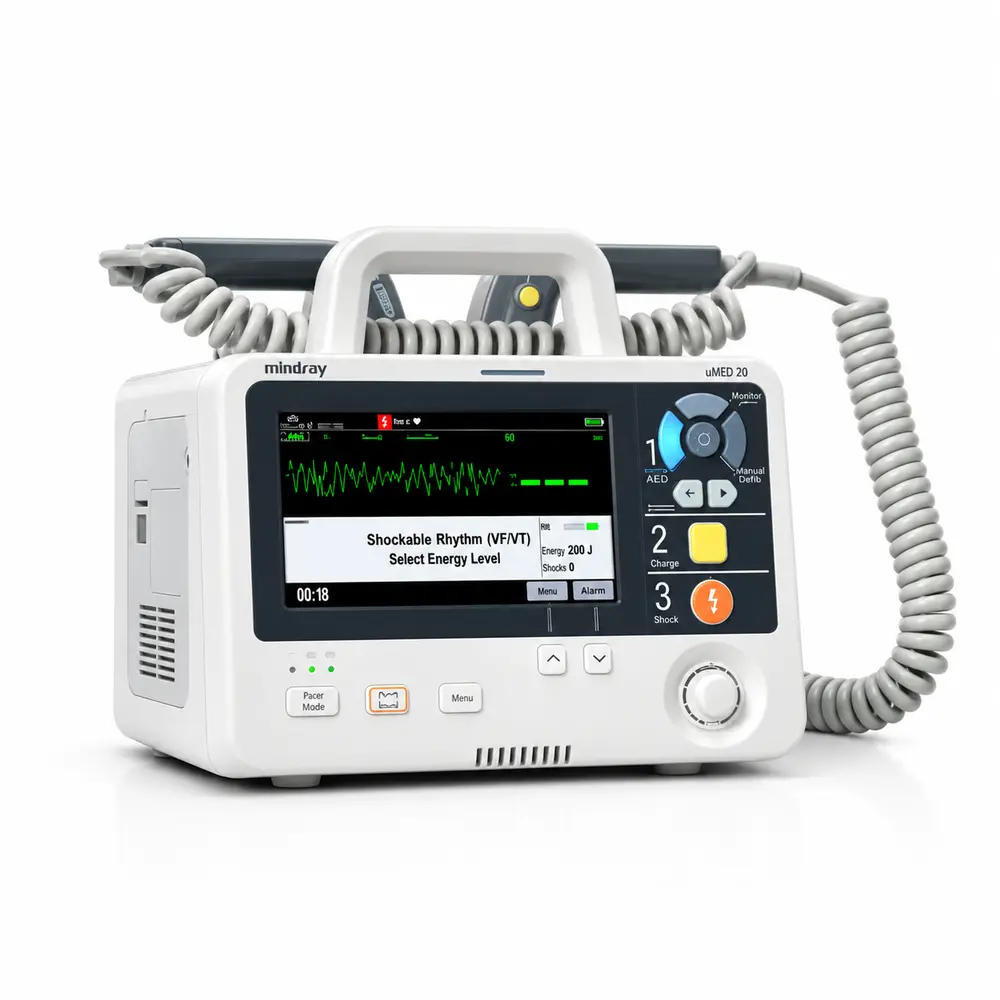 Desfibrilador Monitor Bifásico Mindray uMED 20