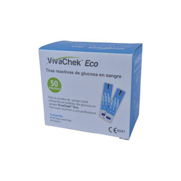 Tiras Glucómetro Viva CHECK ECO