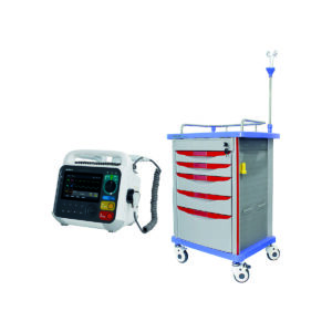 Desfibrilador Amoul I2 + Carro de Paro